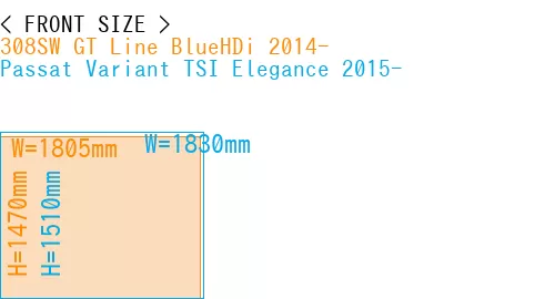 #308SW GT Line BlueHDi 2014- + Passat Variant TSI Elegance 2015-